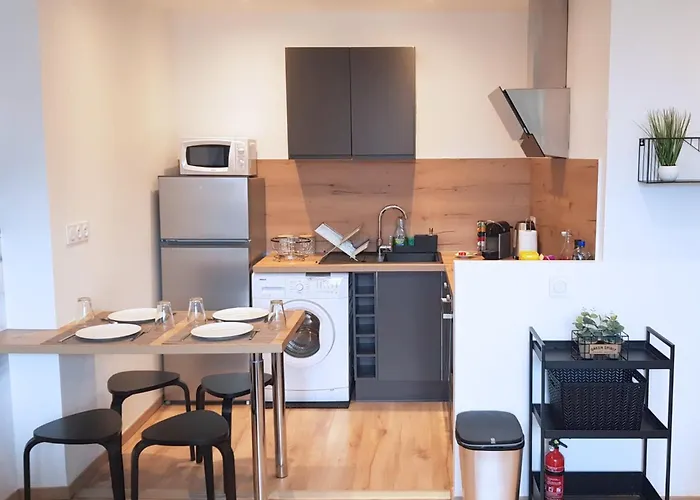 Vue Montagne - Appt Cosy Et Calme - Fibre Apartment