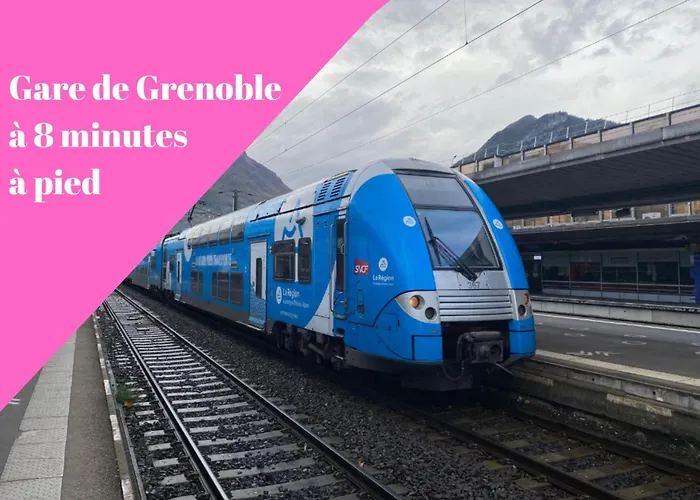 Vue Montagne - Appt Cosy Et Calme - Fibre * Grenoble